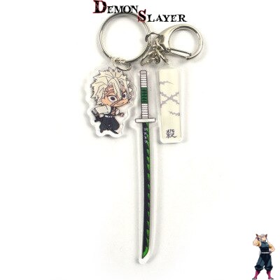 Porte-clé sabre Sanemi Shinazugawa Demon Slayer