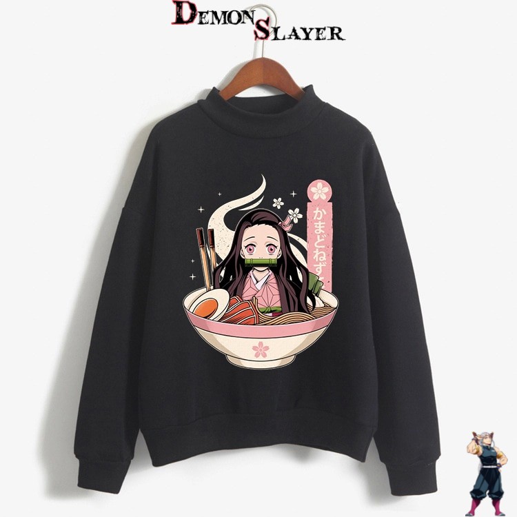 Pull Demon Slayer Nezuko Ramen, modèle Nezuko