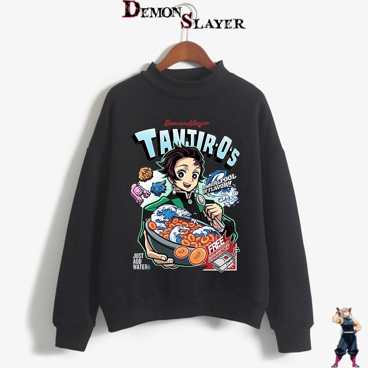 Pull Demon Slayer Tanjiro Céréales, visuel original