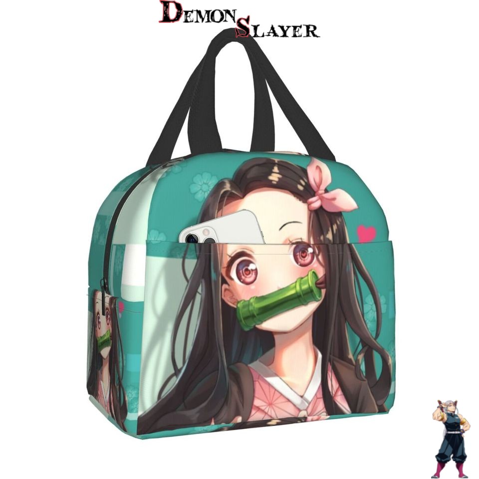 Sac à repas Demon Slayer Nezuko, modèle Épanouis