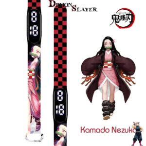 Montre Demon Slayer LED Nezuko Kamado, modèle 4