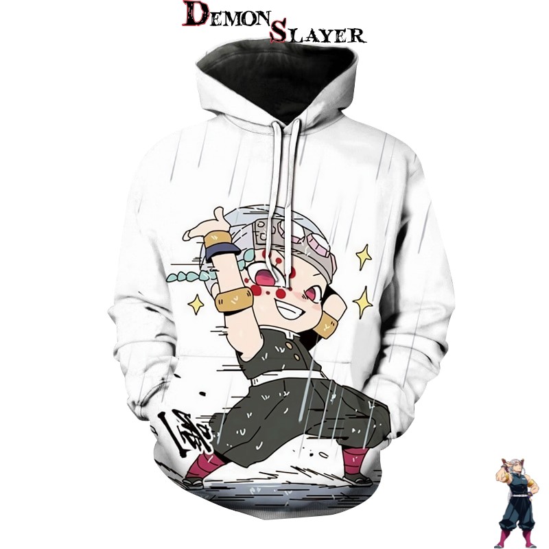 Sweat Demon Slayer Tengen Uzui Bébé en tailles XXS à 5XL