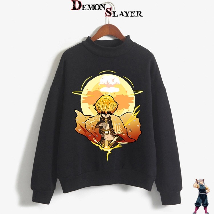 Pull Demon Slayer Zenitsu Éclair du S au 2XL