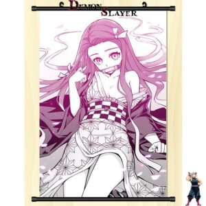 Poster déroulant Demon Slayer Nezuko Sexy, tailles 20 cm x 30 cm ou 30 cm x 45 cm