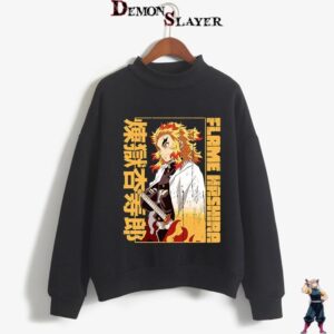 Pull Demon Slayer Kyojuro Rengoku Hashira, modèle emblématique