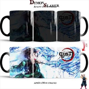 Mug Demon Slayer Tanjiro Kamado avec La Roue d'Eau