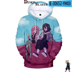 Sweat Demon Slayer nuit avec Zenitsu et Tanjiro