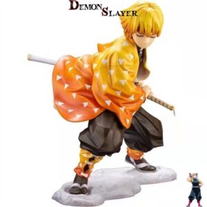 Figurine Demon Slayer de Zenitsu Agatsuma en attaque