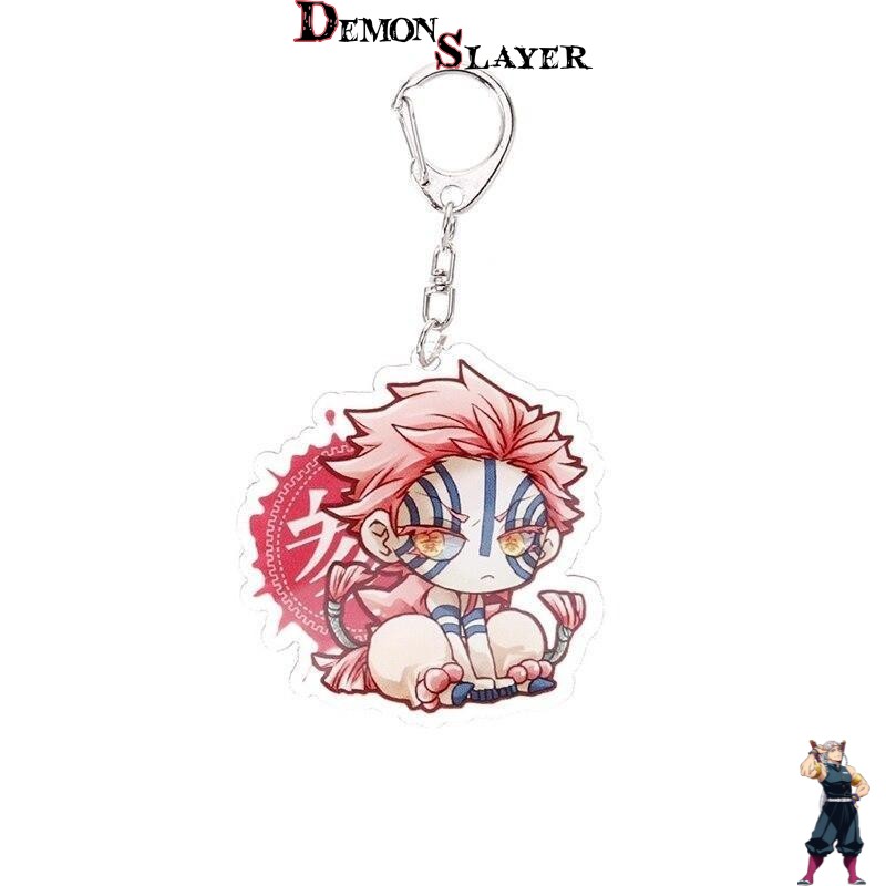 Porte-clé Demon Slayer Akaza pour collection