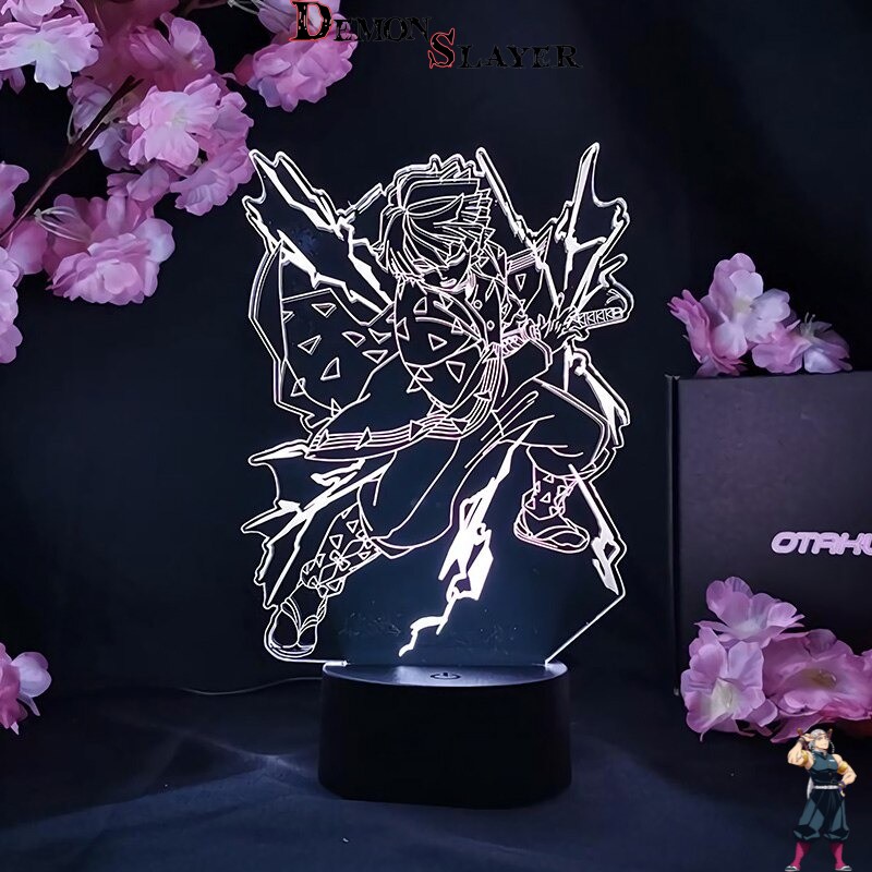 Lampe Demon Slayer de Zenitsu Agatsuma, Souffle de la Foudre