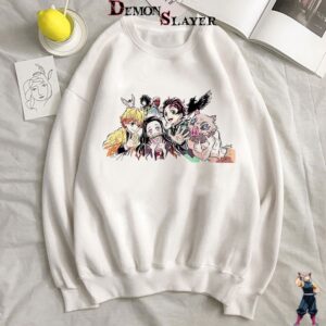 Pull Demon Slayer Tanjiro et ses amis réunis