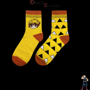 Chaussettes Demon Slayer à l'effigie d'Agatsuma Zenitsu