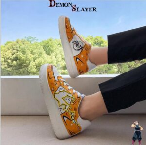 Chaussures Zenitsu Agastuma Demon Slayer, tailles 39 a 44