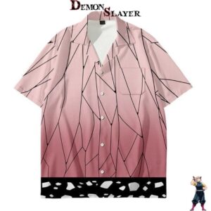 Chemise Kocho Demon Slayer disponible du XS au 6XL