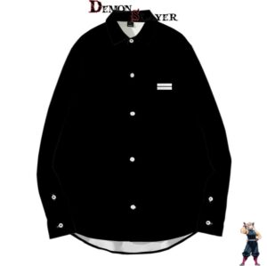 Chemise Demon Slayer à manches longues, large choix de tailles