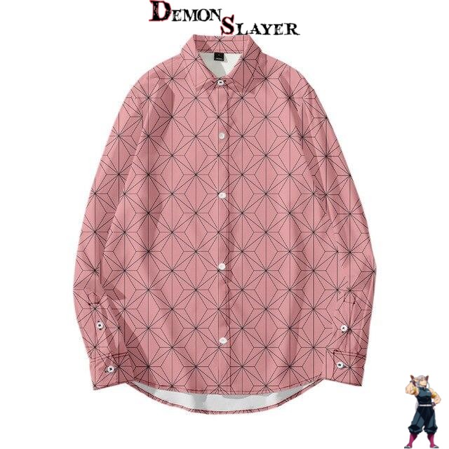 Chemise Demon Slayer Nezuko à manches longues