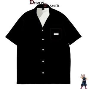 Chemise noire Demon Slayer
