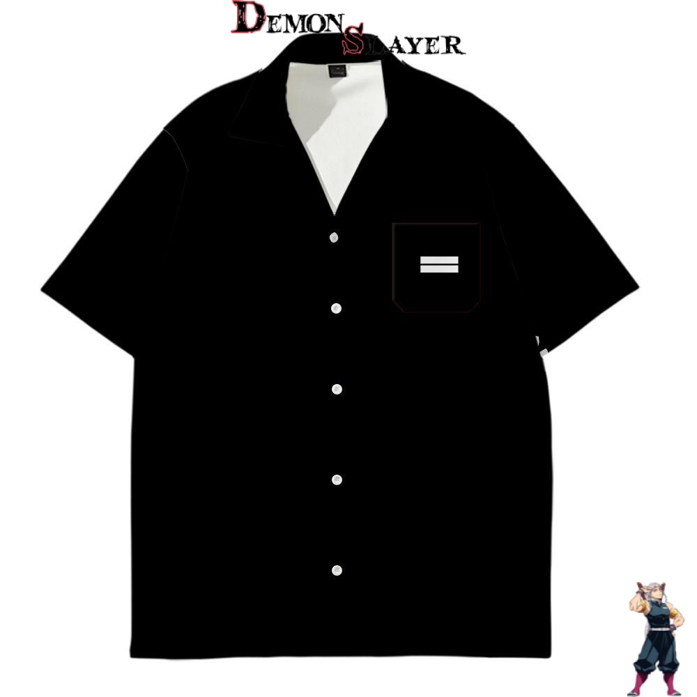 Chemise noire Demon Slayer