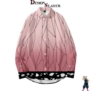 Chemise Demon Slayer Kocho a manches longues
