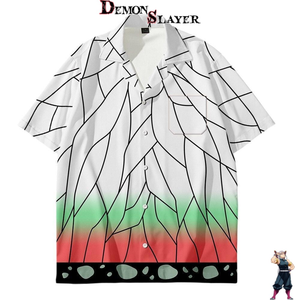 Chemise Shinobu Demon Slayer, disponible du XS au 6XL