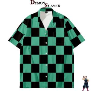 Chemise Tanjiro Demon Slayer avec tailles du XS au 6XL
