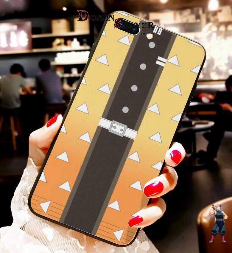 Coque iPhone Zenitsu Demon Slayer pour plusieurs modèles