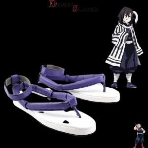 Chaussures de cosplay Obanai Iguro Demon Slayer, tailles 35 à 48