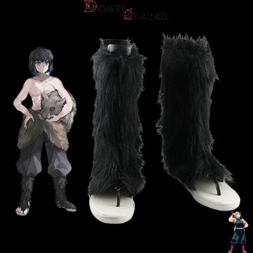 Chaussures de cosplay Inosuke Demon Slayer, tailles 35 à 48
