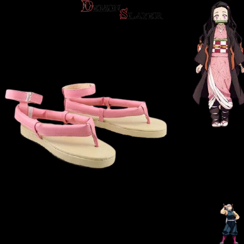 Chaussures de cosplay Nezuko pour Demon Slayer, tailles 35 à 48