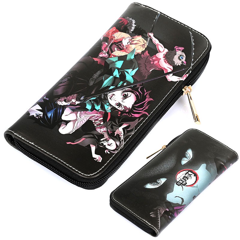 Portefeuille Demon Slayer avec personnages principaux
