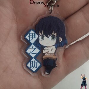 Porte-clé Hashibira sans masque de Demon Slayer