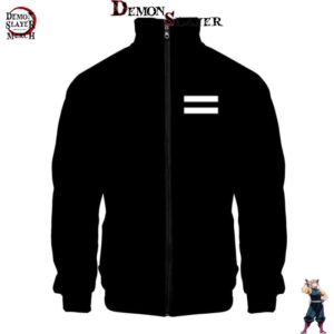 Veste Demon Slayer Corps Kimetsu, Black ou White