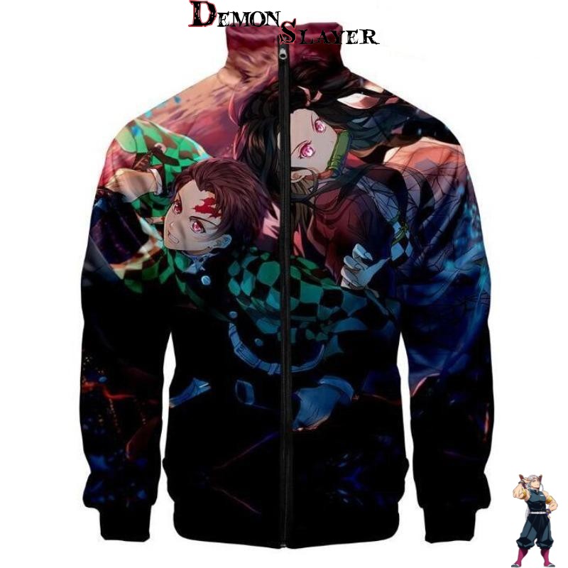 Veste Demon Slayer Tanjiro & Nezuko Kamado, du XXS au 4XL