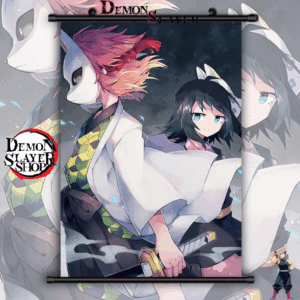 Poster Demon Slayer Sabito & Makomo multi tailles