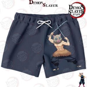 Maillot de bain Demon Slayer Inosuke Hashibira, tailles S à 5XL
