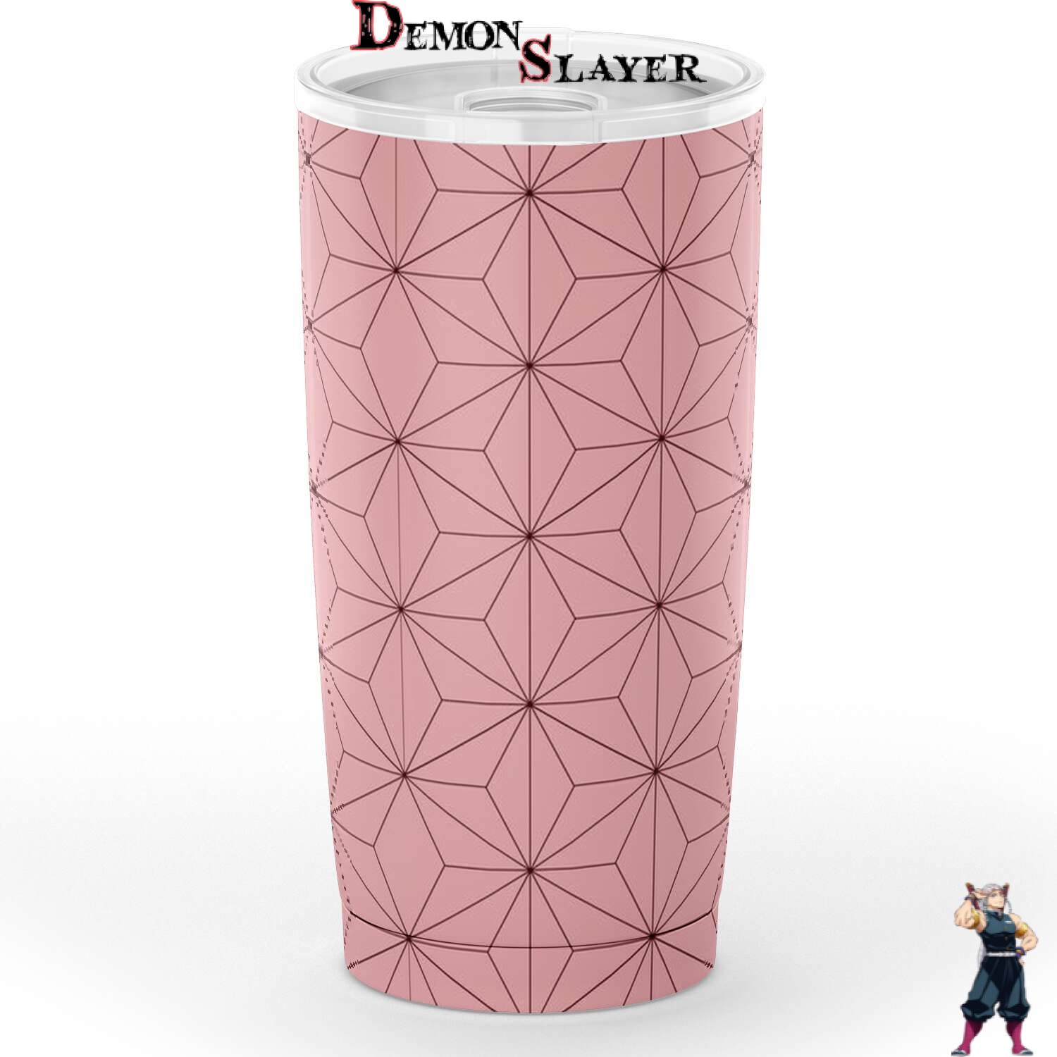Gobelet rose Demon Slayer avec Nezuko