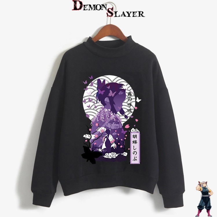 Pull Demon Slayer Shinobu Kawaii, tailles S à 2XL