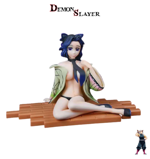 Figurine Demon Slayer Shinobu Kochô en position assise