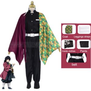 Costume Demon Slayer Giyu Tomioka pour cosplay