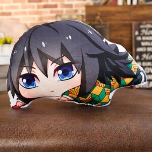 Coussin Demon Slayer Giyu Tomioka allongé