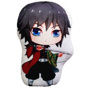 Coussin Giyu Tomioka Demon Slayer, sabre en main