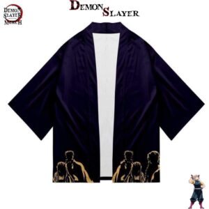 Haori Demon Slayer Kimetsu du XXS au 4XL
