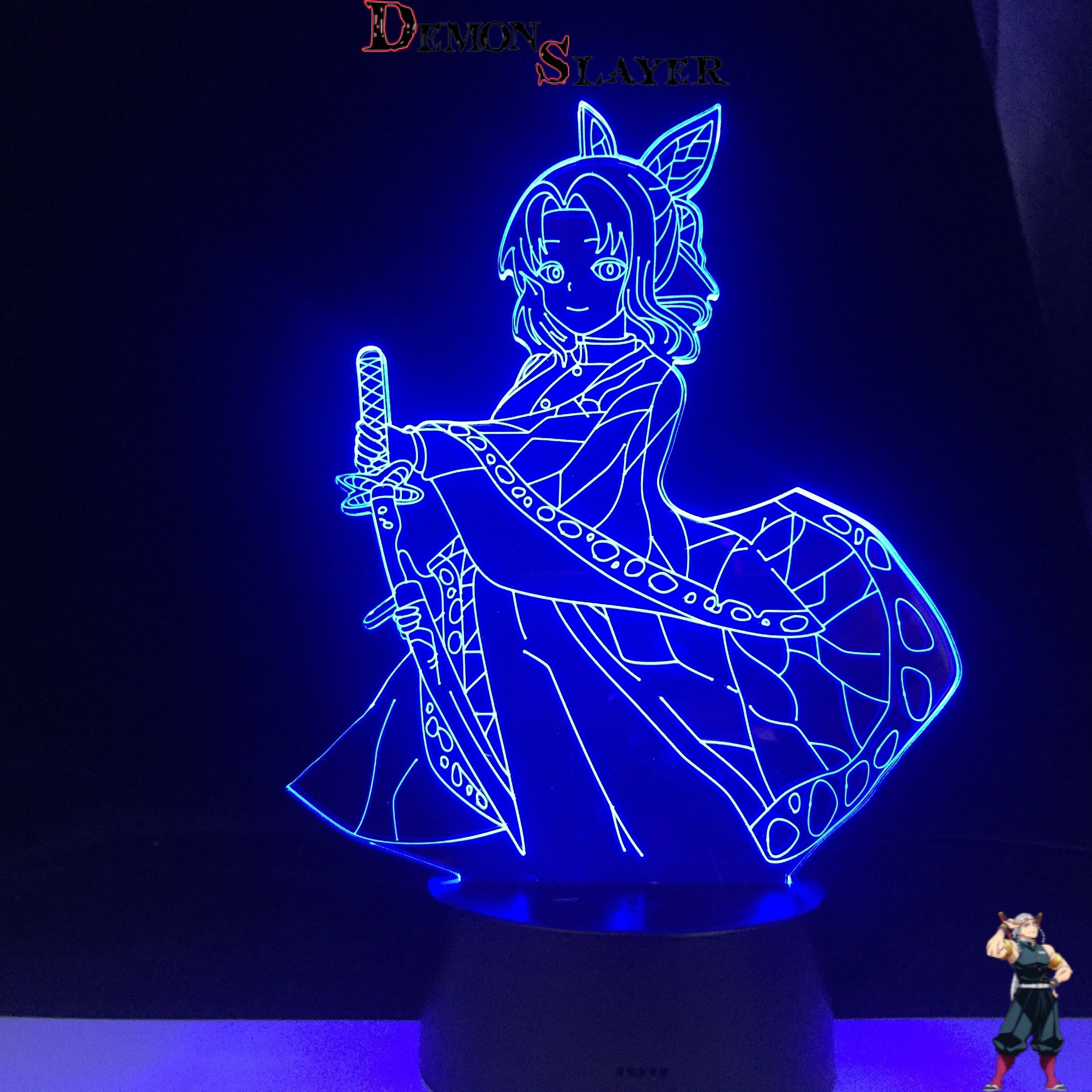 Lampe Demon Slayer de Shinobu Kocho
