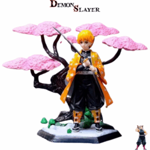 Figurine Zenitsu Agatsuma Sakura de Demon Slayer