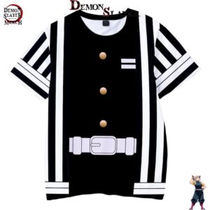 Chemise Demon Slayer uniforme Iguro Obanai