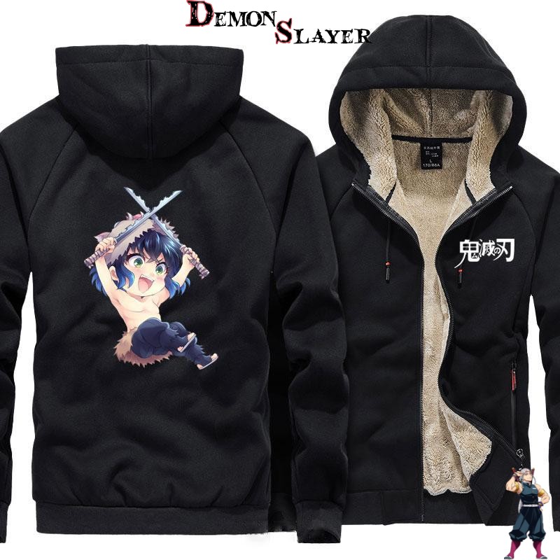 Veste Demon Slayer Inosuke Chibi en tailles S à 6XL