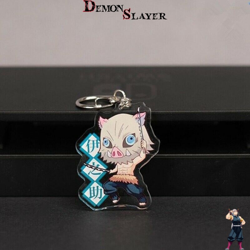 Porte-clé Inosuke Demon Slayer à accrocher