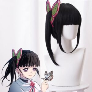 Perruque Kanao Tsuyuri de Demon Slayer