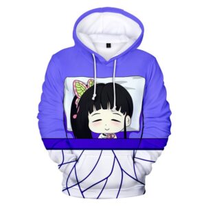 Sweat à capuche Demon Slayer Kanao endormie