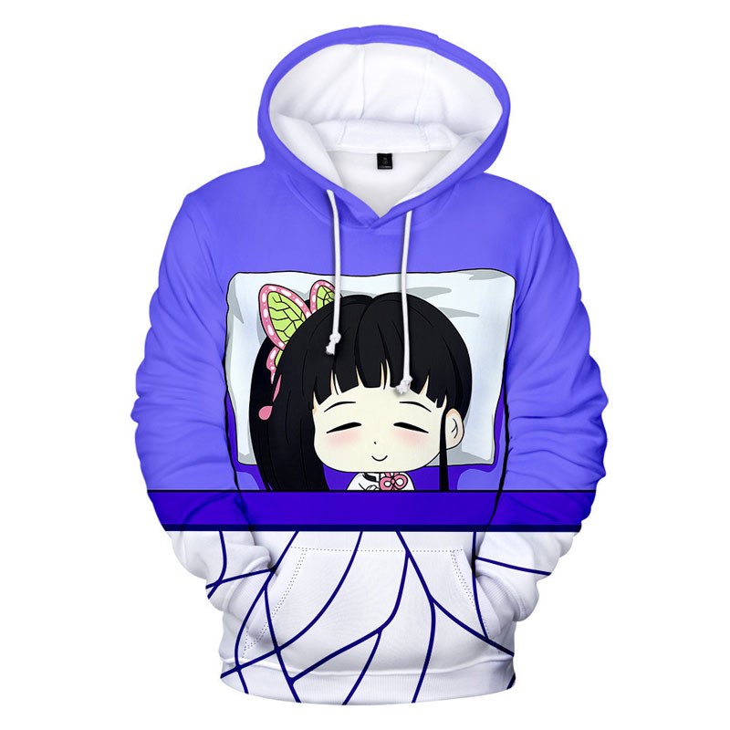 Sweat à capuche Demon Slayer Kanao endormie